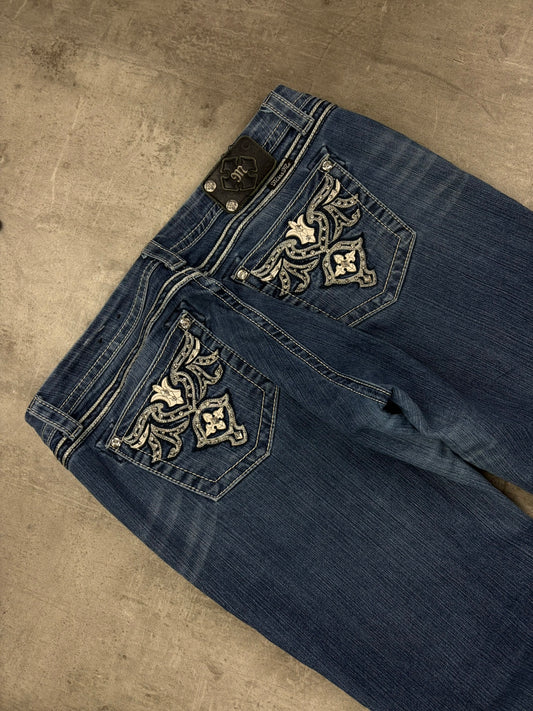 Miss me Jeans Low Waist Vintage Denim