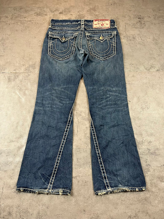 Vintage Y2k True Religion Flared Jeans W32