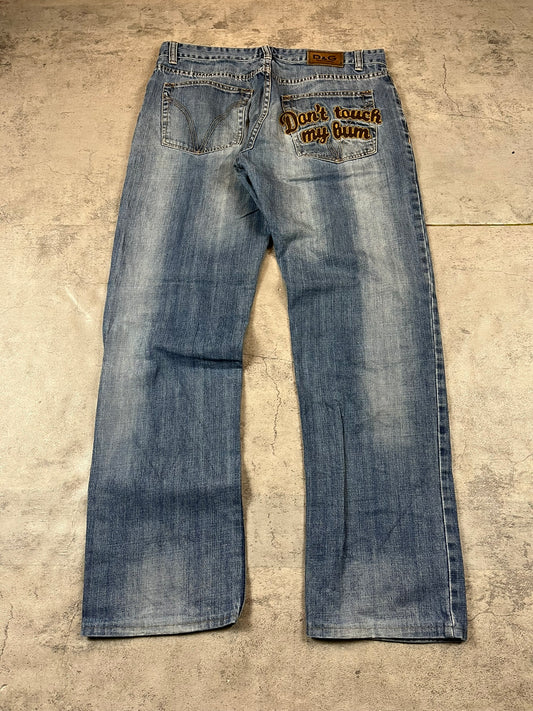 Vintage Y2k Dolce & Gabana Baggy Jeans W34