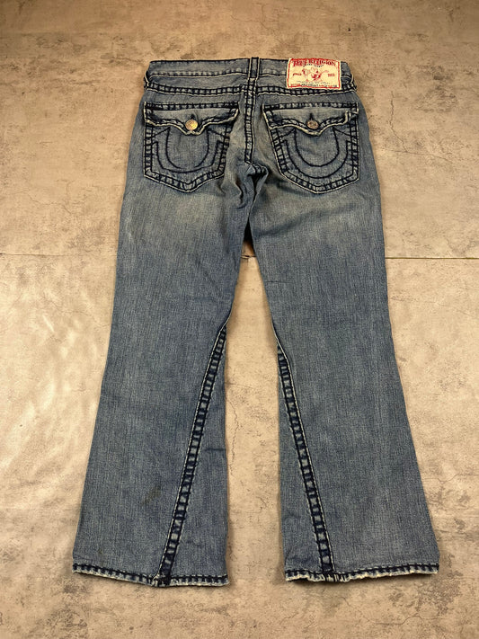 Vintage Y2k True Religion Flared Jeans W32